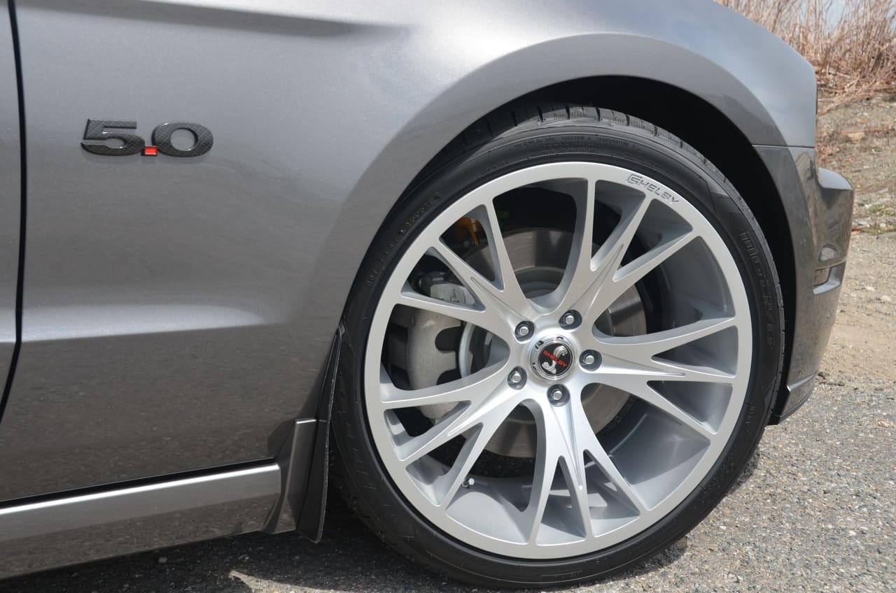2012 Ford Mustang with 20x9 Shelby CS1 wheels
