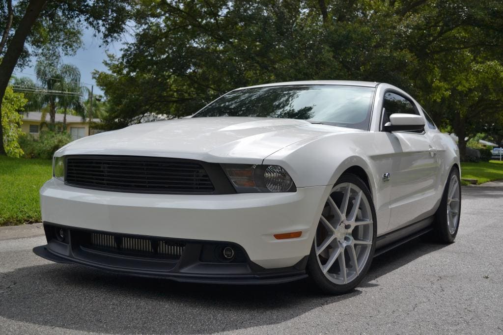 2011 Ford Mustang with 20x8.5 Avant Garde M510 wheels