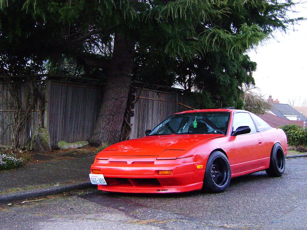 1990 Nissan S13 with 15x8 Eagle Alloy 028 wheels