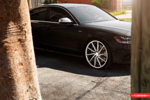 2013 Audi S6 with 22x9 Vossen CV-T wheels