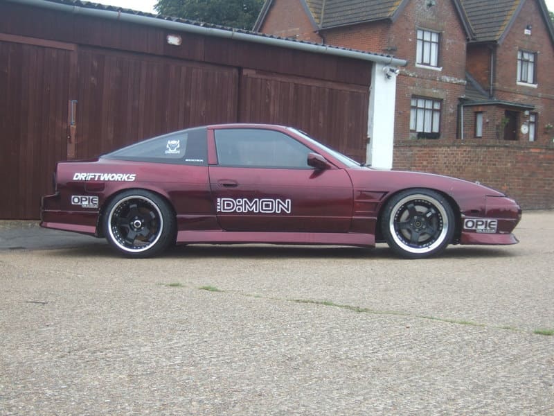 1990 Nissan S13 with 18x9.5 SSR Professor wheels