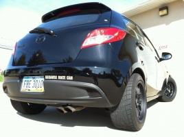 2013 Mazda Mazda2 with 15x9 949 Racing 6UL wheels
