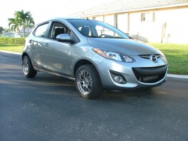 2011 Mazda Mazda2 with 15x8 UL Nickel wheels
