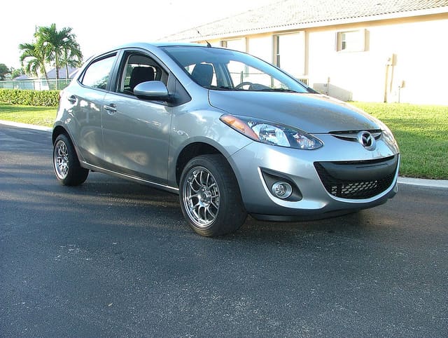 2011 Mazda Mazda2 with 15x8 UL Nickel wheels