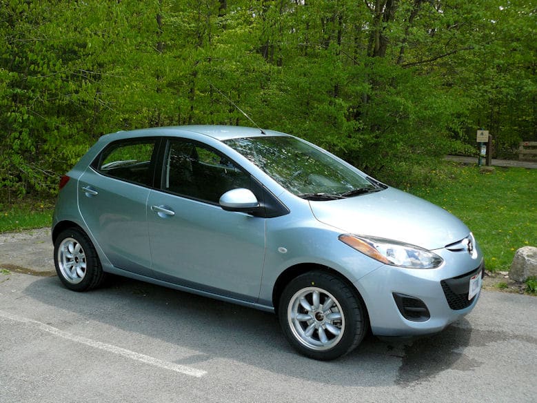 2013 Mazda Mazda2 with 15x7 Rota RB wheels