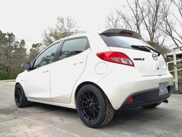 2013 Mazda Mazda2 with 15x7 Advanti Storm S1 wheels