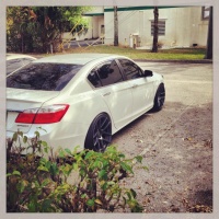 2013 Honda Accord with 20x10.5 Velgen wheels