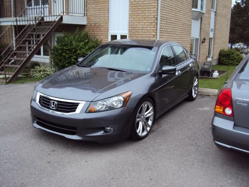 2013 Honda Accord with 19x8 Hydundai Genesis wheels