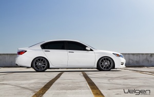 2011 Honda Accord with 20x10.5 Velgen wheels