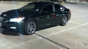 2011 Honda Accord with 18x8 Enkei M52 wheels