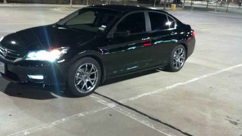 2011 Honda Accord with 18x8 Enkei M52 wheels