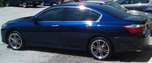 2013 Honda Accord with 18x8 Konig Toxxin 2 wheels