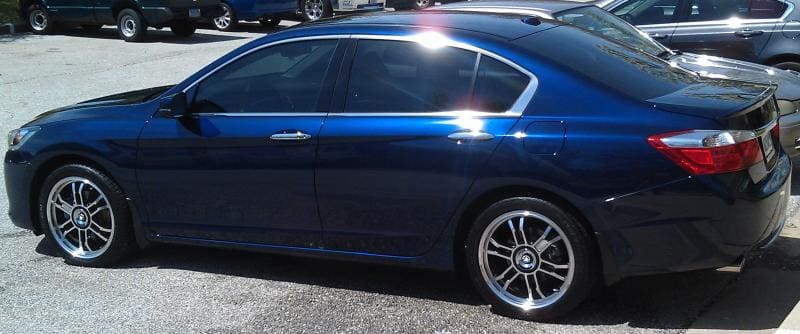2013 Honda Accord with 18x8 Konig Toxxin 2 wheels