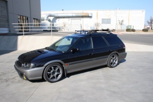 1996 Subaru Legacy with 18x8 SSR Competition wheels