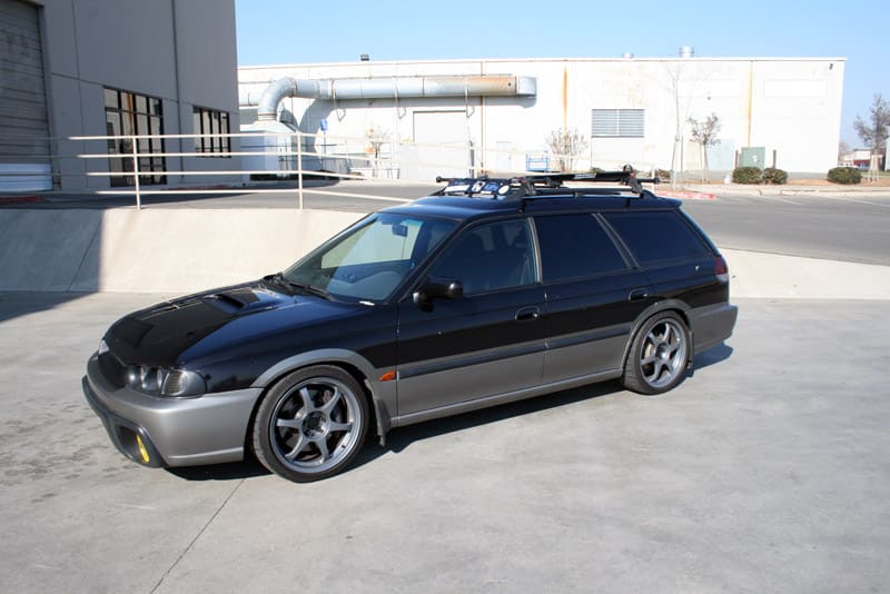 1996 Subaru Legacy with 18x8 SSR Competition wheels