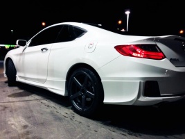 2011 Honda Accord with 19x8.5 Ruffino wheels