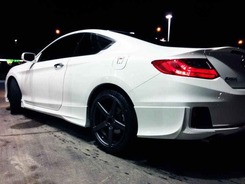 2011 Honda Accord with 19x8.5 Ruffino wheels