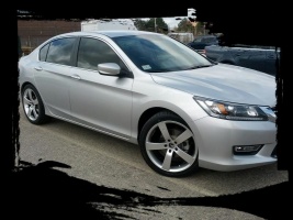 2011 Honda Accord with 19x8 TSW Spa wheels