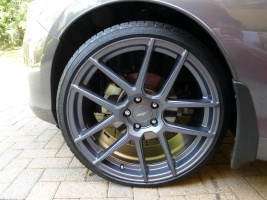 2012 Honda Accord with 20x9 Velgen VMB5 wheels