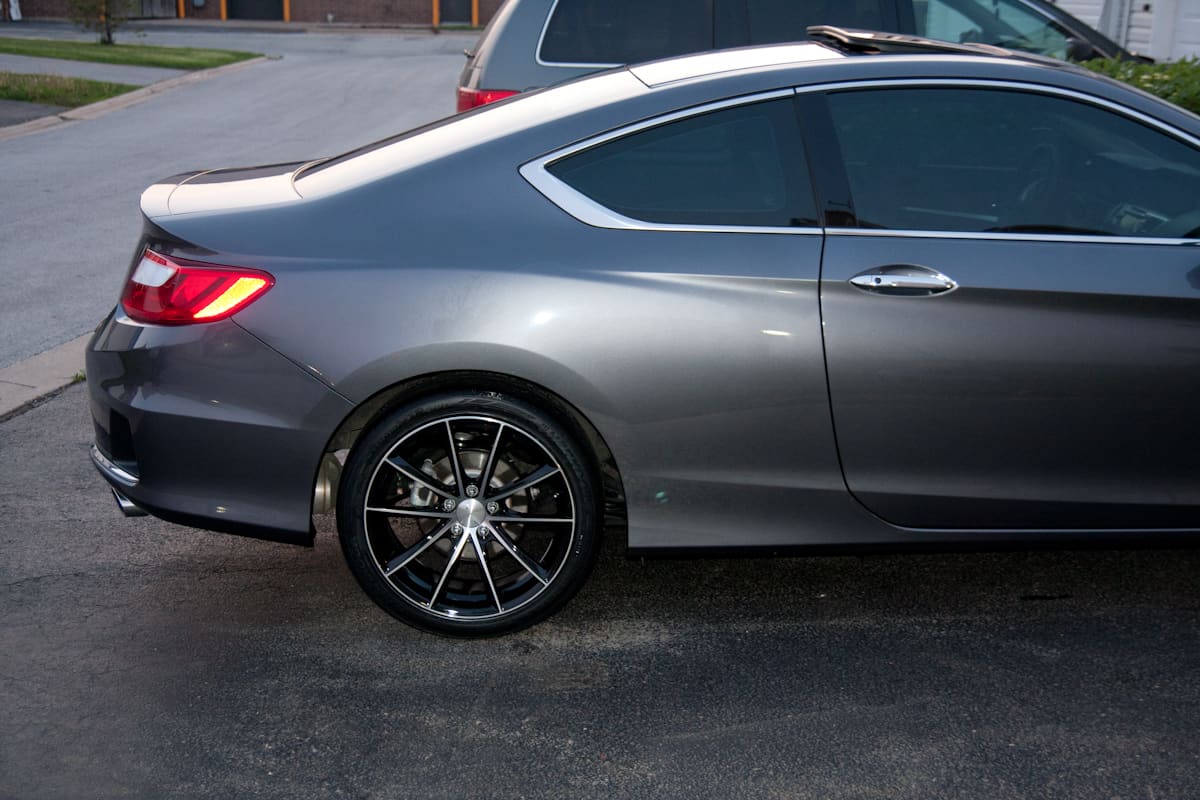 2012 Honda Accord with 19x8.5 Ace Convex D704 wheels