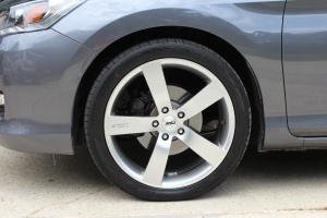 2011 Honda Accord with 19x8 TSW Spa wheels