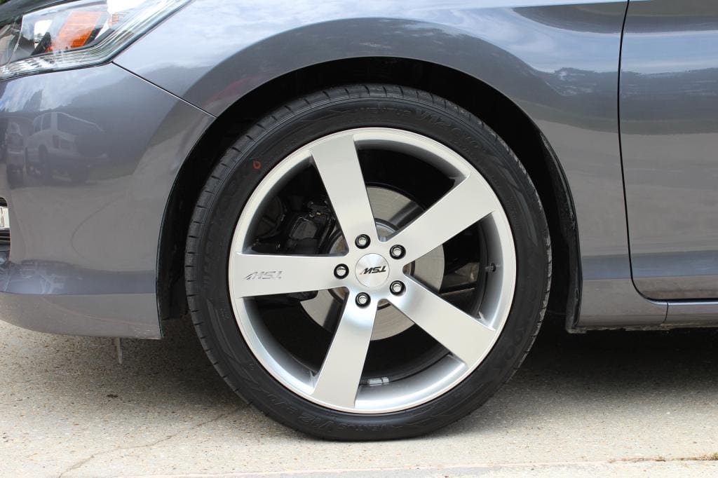 2011 Honda Accord with 19x8 TSW Spa wheels
