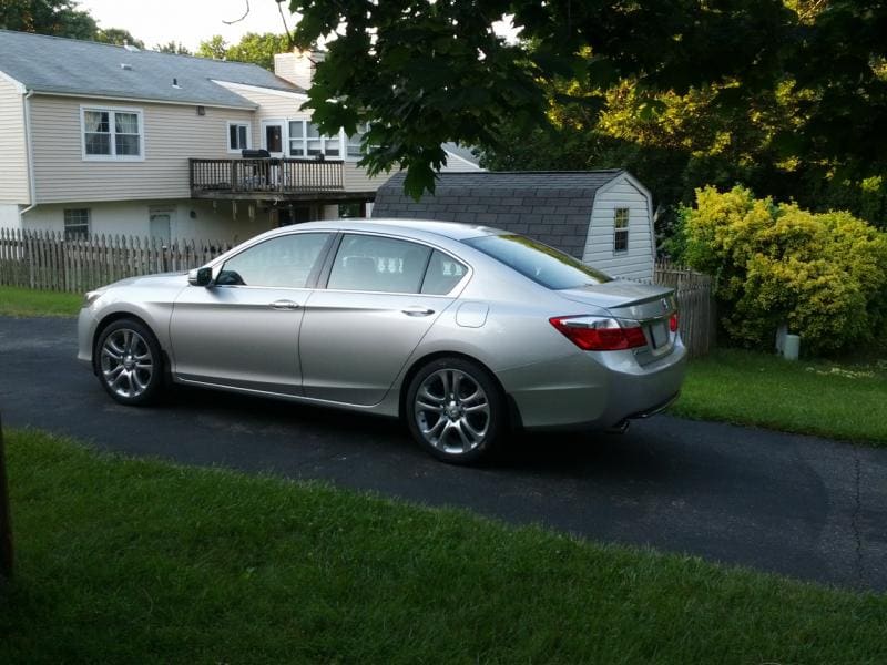 2012 Honda Accord with 19x8 Acura RDX wheels