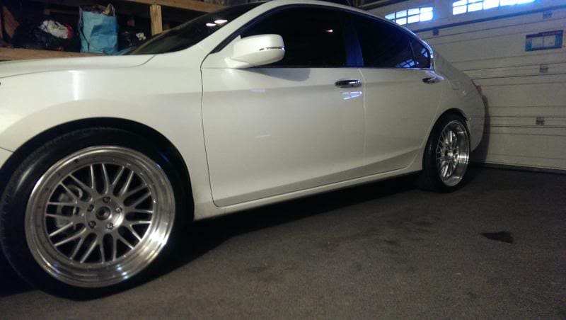 2011 Honda Accord with 20x9 STR 601 wheels