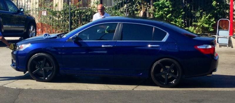 2012 Honda Accord with 20x8.5 Giovanna Meeca wheels