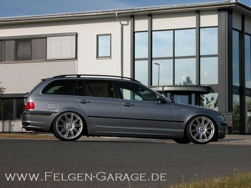 2002 BMW 330 with 19x8 BMW 225M wheels
