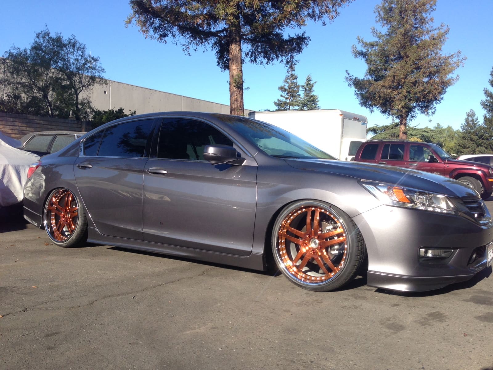 2013 Honda Accord with 20x10 Copper VR03 wheels