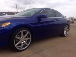 2012 Honda Accord with 20x9 CV7 wheels