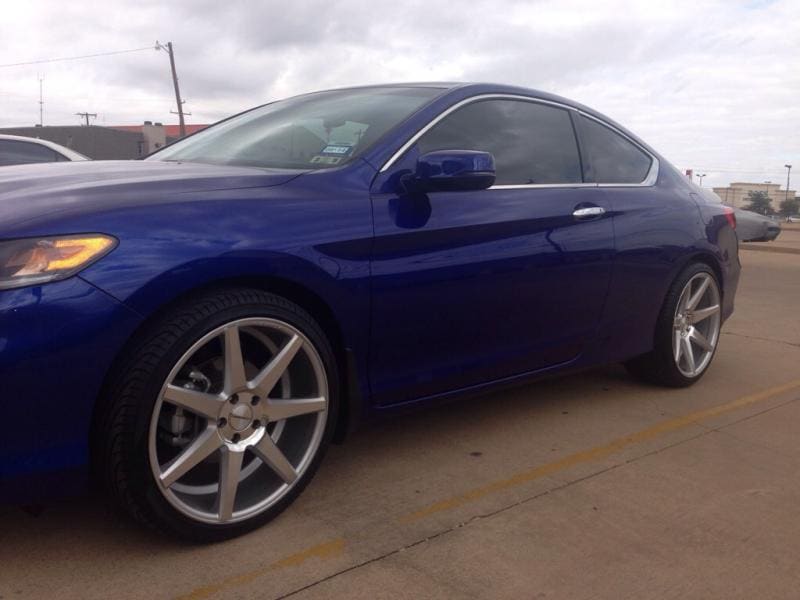 2012 Honda Accord with 20x9 CV7 wheels