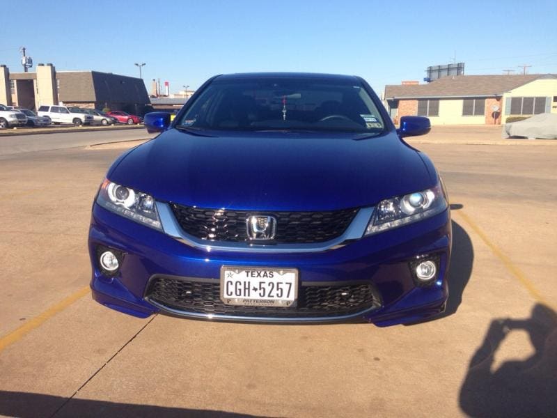 2012 Honda Accord with 20x9 Vossen CV7 wheels