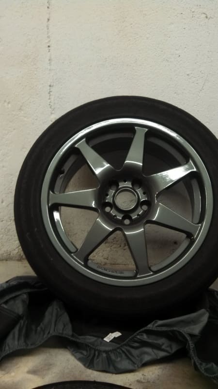 2007 Audi A4 with 17x7 Technomagnesio wheels