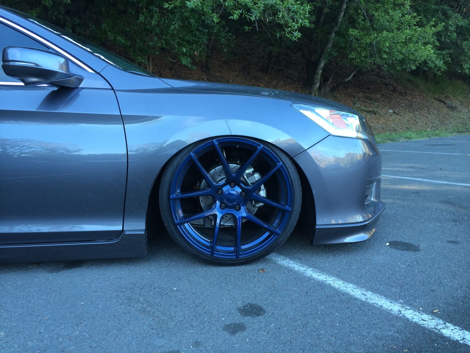 2011 Honda Accord with 20x9 Velgen VMB5 wheels