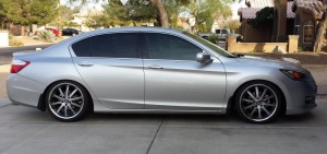 2012 Honda Accord with 19x8.5 Roderick RW3 wheels