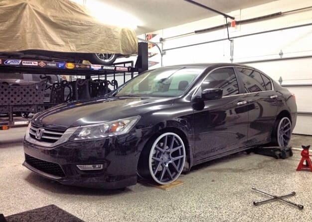 2011 Honda Accord with 19x9 Velgen VMB5 wheels