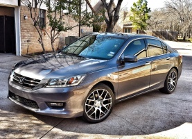 2014 Honda Accord with 19x8.5 TSW Nurburgring wheels