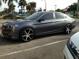 2012 Honda Accord with 20x8.5 Stance SC-6 wheels