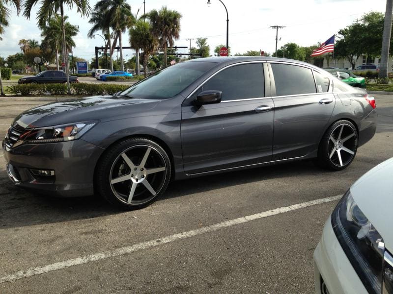 2012 Honda Accord with 20x8.5 Stance SC-6 wheels