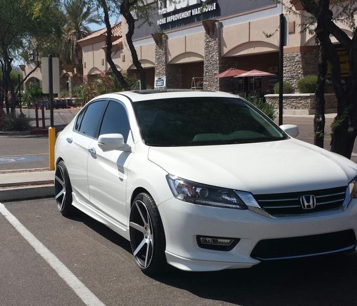 2013 Honda Accord with 20x10 Stance SC-6 wheels
