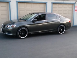 2013 Honda Accord with TSW Tremblants wheels