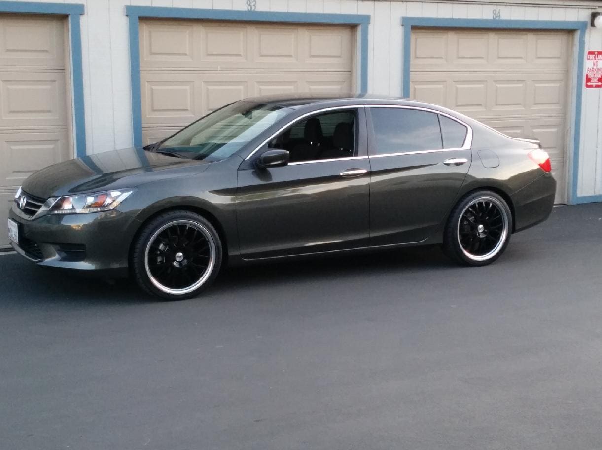2013 Honda Accord with TSW Tremblants wheels