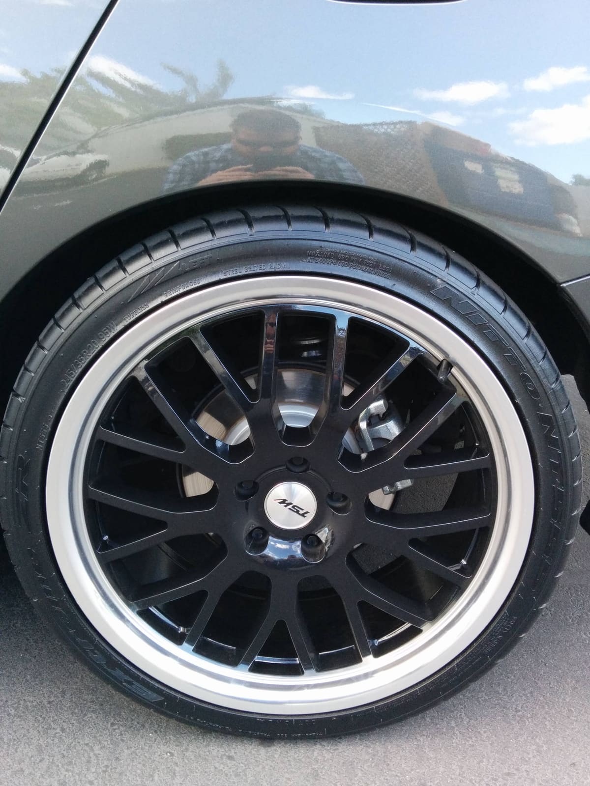 2012 Honda Accord with 20x8.5 TSW Tremblants wheels