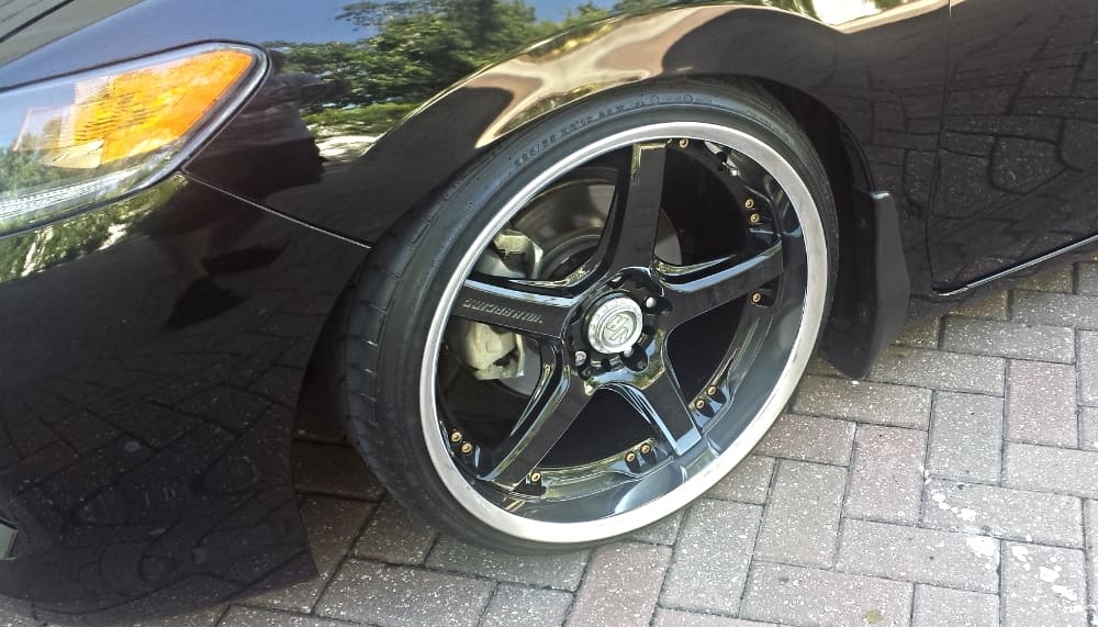 2013 Honda Accord with 19x9.5 Volk GTS wheels