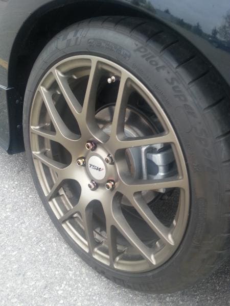 2011 Honda Accord with 19x8.5 TSW wheels