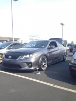 2012 Honda Accord with 19x9.5 Enkei Raijin wheels