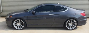 2012 Honda Accord with 20x9 Ace Alloy Convex wheels