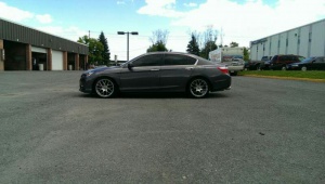 2012 Honda Accord with 19x8.5 Enkei Raijin wheels
